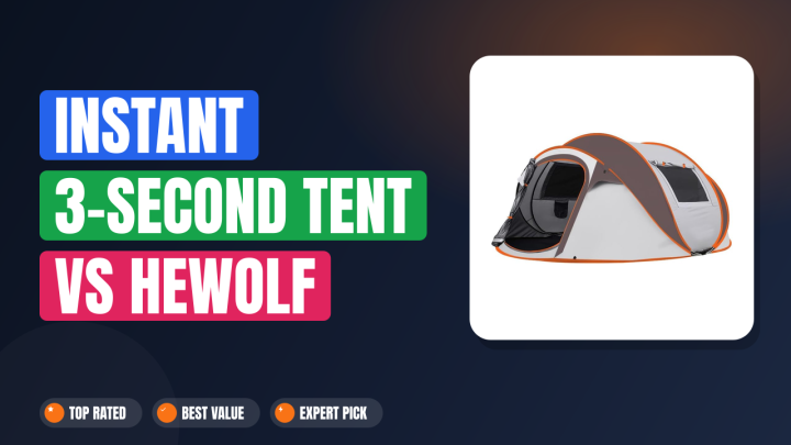 Instant 3-Second Tent vs Hewolf Hexagonal Tent: Which Is Better?